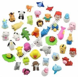 Wildlife Cartoon Rubber Eraser