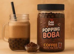Coffee Boba Pearls, Brand Name : Zubi Dubi, Certification : FSSAI