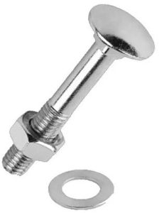 SS Carriage Bolts, Color : Silver, Grade : Premium-grade