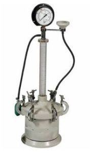 Air Entrainment Meter, Color : Silver