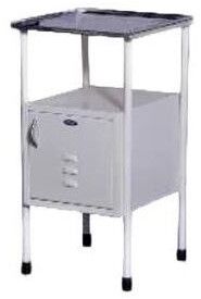 Bed Side Table Locker, Color : Epoxy Powder Coated
