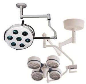 Ceiling Suspension Shadowless Lamp, Color : White Pearl