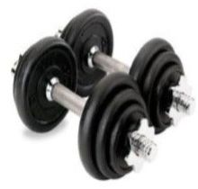 Dumbbell Set, Shape : Hexagonal
