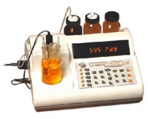 Microprocessor K.f. Moisture Titrator