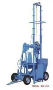 Two Pole Lift with Mixer for Construction