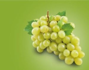 Fresh Green Grapes, Shape : Round