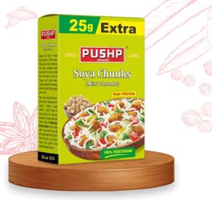 Soya Chunks (Mini), Packaging Type : Packet