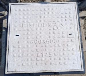 40 Mm FRP Chequered Plate Grating