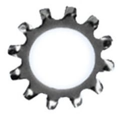External Serrated Lock Washer, Grade : Din 6797A for Industrial