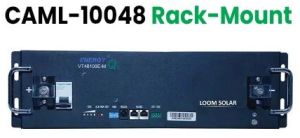 Caml 48 V 100 Ah, 5 kWh Lithium Battery - Rack Mount