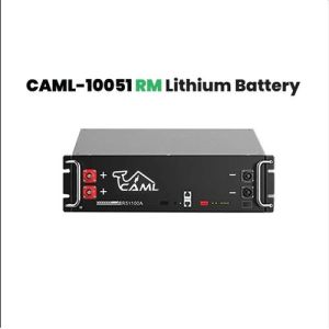 Caml 51.2 V 100 Ah, 5.12 kWh Rack-Mount Lithium Battery