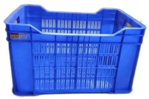 Rectangular Mesh Plastic Fruit Crate