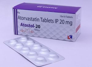 Atostol 20mg Atorvastatin Tablets