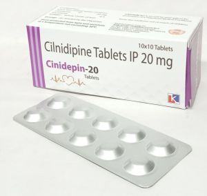 Cinidepin 20mg Cilnidipine Tablets
