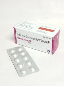 Duloxapran 20mg Duloxetine Gastro Resistant Tablets