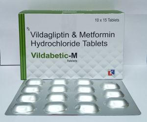Vildabetic M Vildagliptin Metformin Hydrochloride Tablets