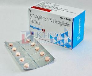 Empabetic Ln Empagliflozin Linagliptin Tablets for Diabetes Management