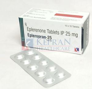 Epleropran 25mg Eplerenone Tablets, Packaging Type : Blister Pack