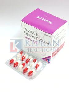 Galaitra 200mg Itraconazole Capsules, Brand Name : Gelatin