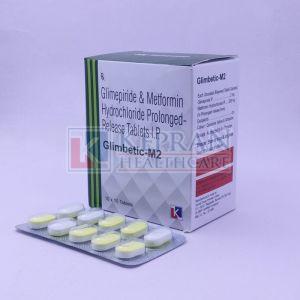Kepran Healthcare Glimbetic-M2 Tablets, Grade : Medicine Grade