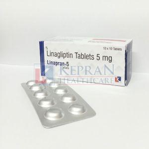 Linapran 5mg Linagliptin Tablets, Brand Name : Kepran Healthcare