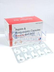 Rosustol ASP 20 75 Capsules, Packaging Type : Strips