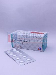 Kepran Healthcare Telmipran Cl Tablets, Packaging Type : ALU-ALU