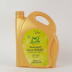 Pure Paaksaar Refined Soya Bean Oil, Color : Yellow for Cooking
