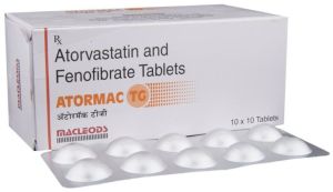 Atormac 5mg Atorvastatin Fenofibrate Tablets