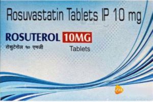 Rosuterol 10mg Rosuvastatin Tablets, Packaging Type : Strips