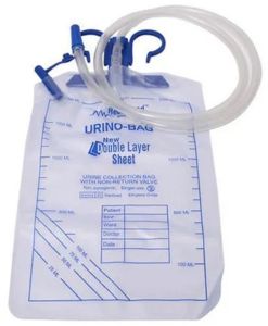 PVC Urine Collection Bag, Color : Transparent