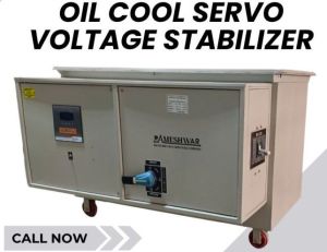 Three Phase Oil Cool Servo Stabilizer 75kva