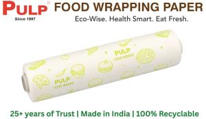 Printed Food Wrap Paper, Brand Name : Pulp 11 Inch
