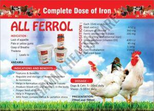 All Ferrol Animal Feed Supplement, Grade Standard : Bio-Tech Grade