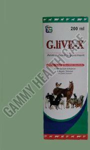 Liquid G-live X Animal Feed Supplement, Packaging Type : PET Bottle