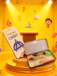 Coated Printed Metal Geometry Boxes Orbit, Color : Multicolor