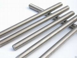 Polished Steel Threaded Rod, Color : Silver, Packaging Type : Box