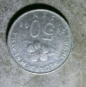 Different 50 Rupee Coin