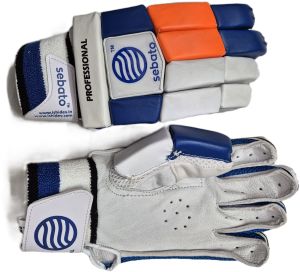 Plain PU Batting Gloves For Cricket Use