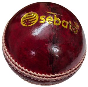 Sebato IS: 10800 Plain Leather Cricket Ball, Shape : Round