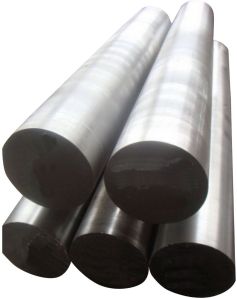 Polished 1.2379 Grade Steel Round Bar, Color : Silver for Construction