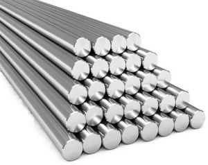 Polished EN353 Steel Round Bar, Color : Silver