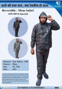 Mens Reversible Rain Suit