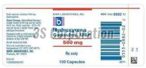 Hydroxyurea Capsules 500 Mg