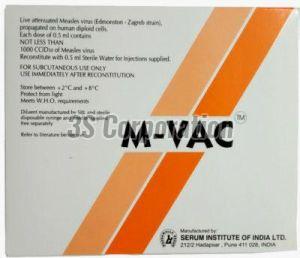 M-VAC (MEASLES VACCINE), For Clinical, Hospital Etc., Grade Standard : Medicine Grade