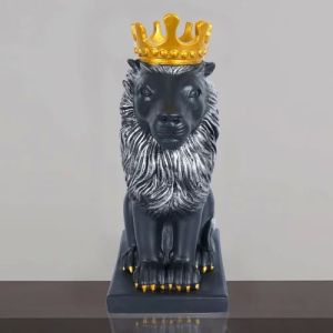 Decorative Polyresin Lion Statue