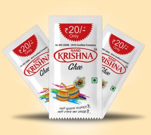 35 Ml Cow Ghee Pouch, Form : Liquid, Certification : FSSAI For Worship