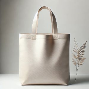 Cotton Tote Bag Casual Use, Technics : Machine Made