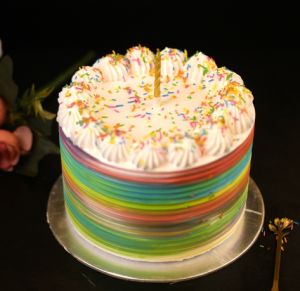 Colourful Birthday Cake