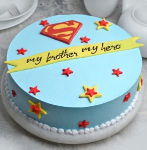 Superman Cake For Brother